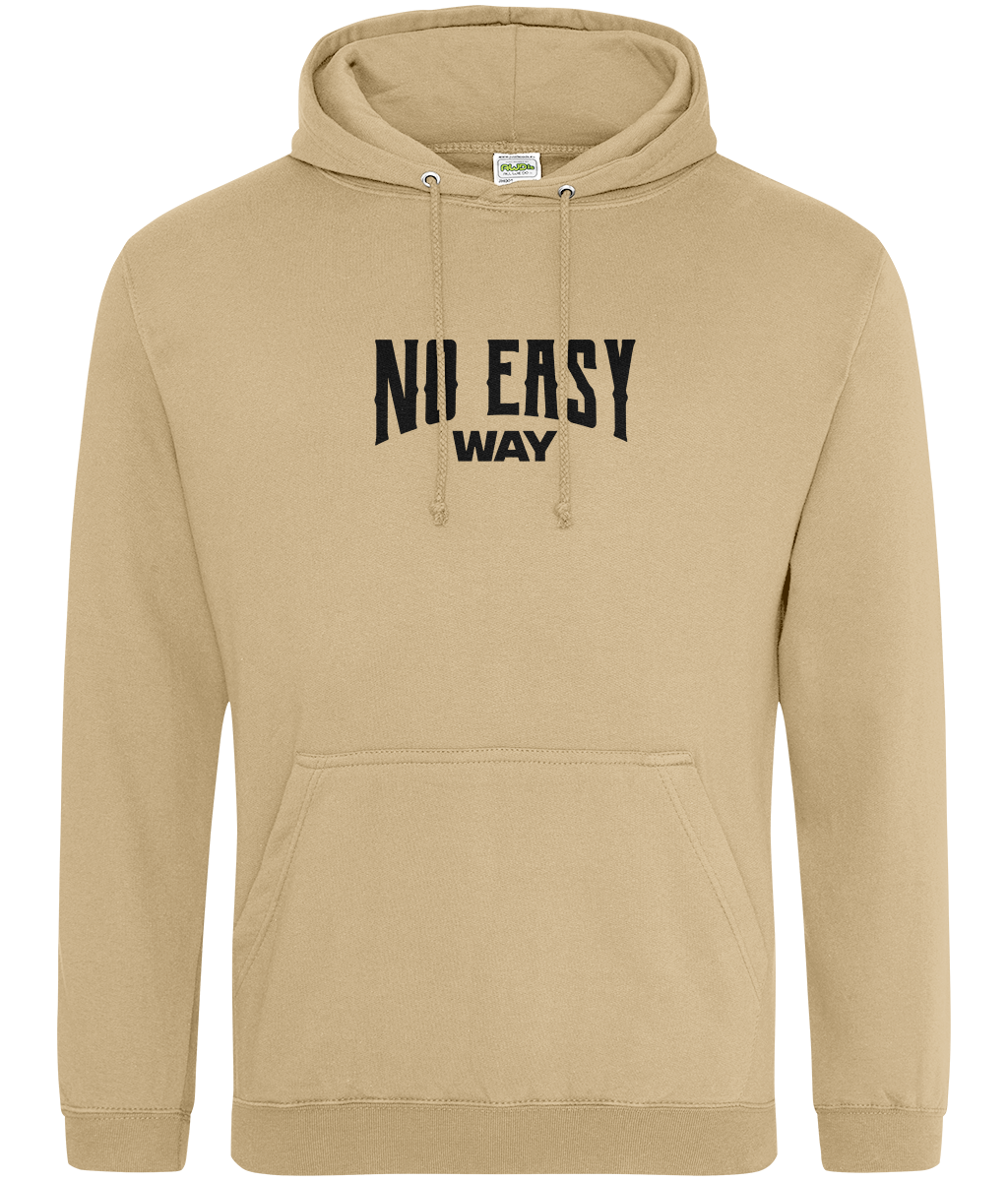 No Easy Way logo hoodie