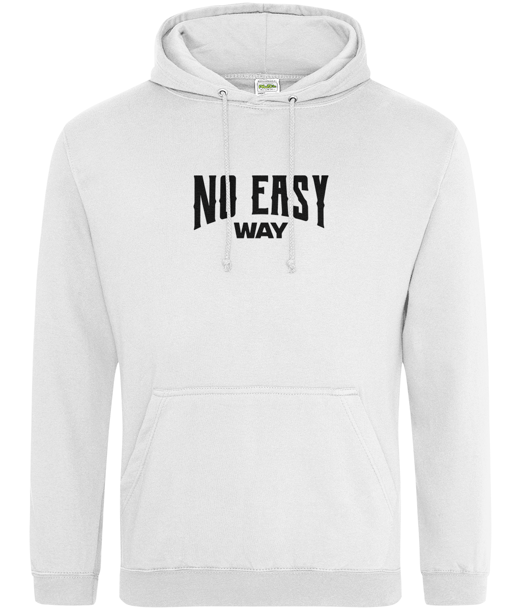 No Easy Way logo hoodie