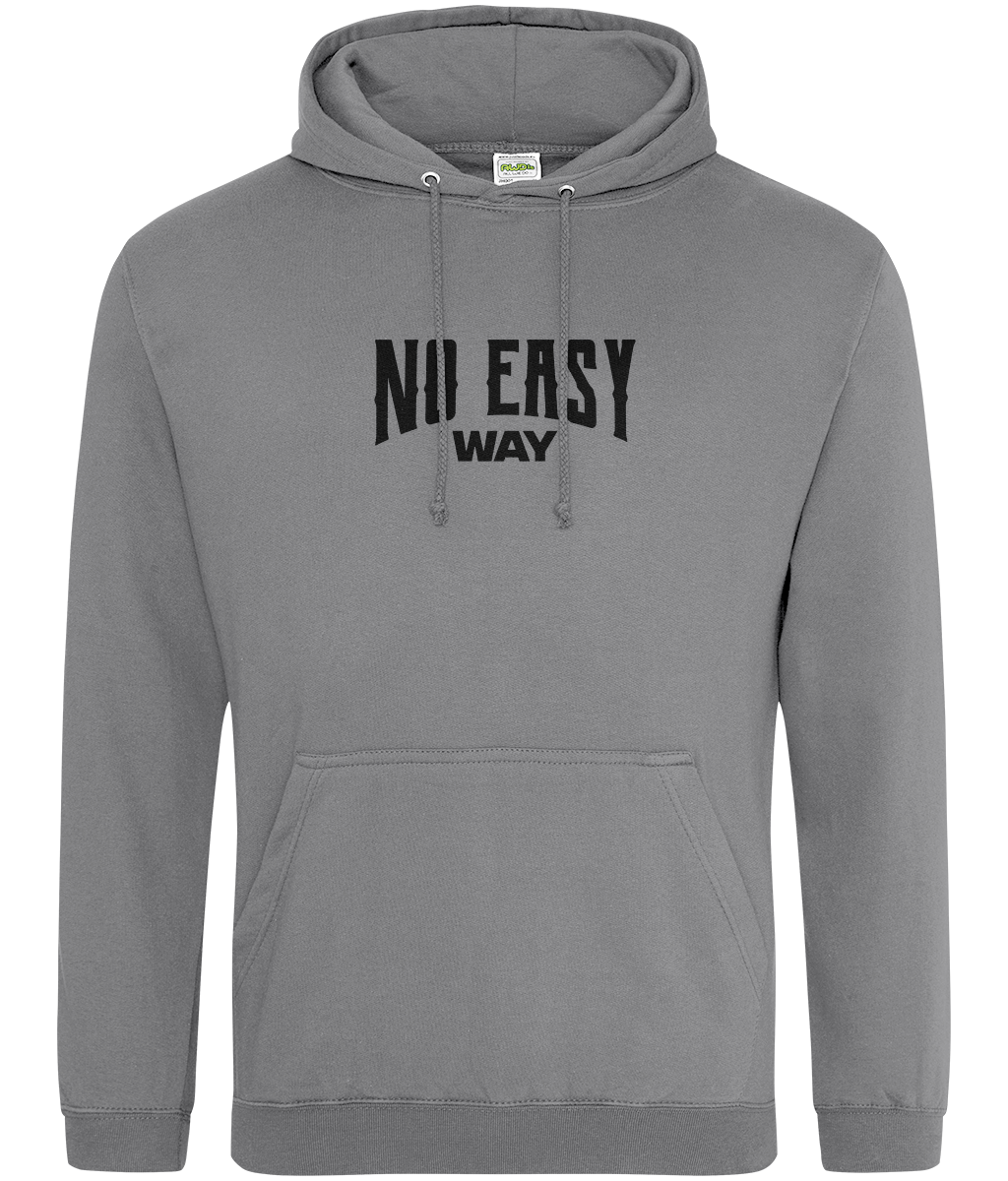 No Easy Way logo hoodie